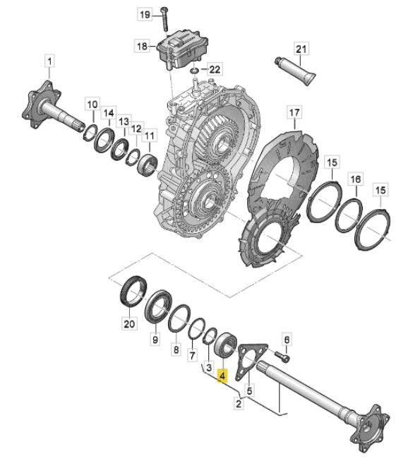 Output Shaft Bearing