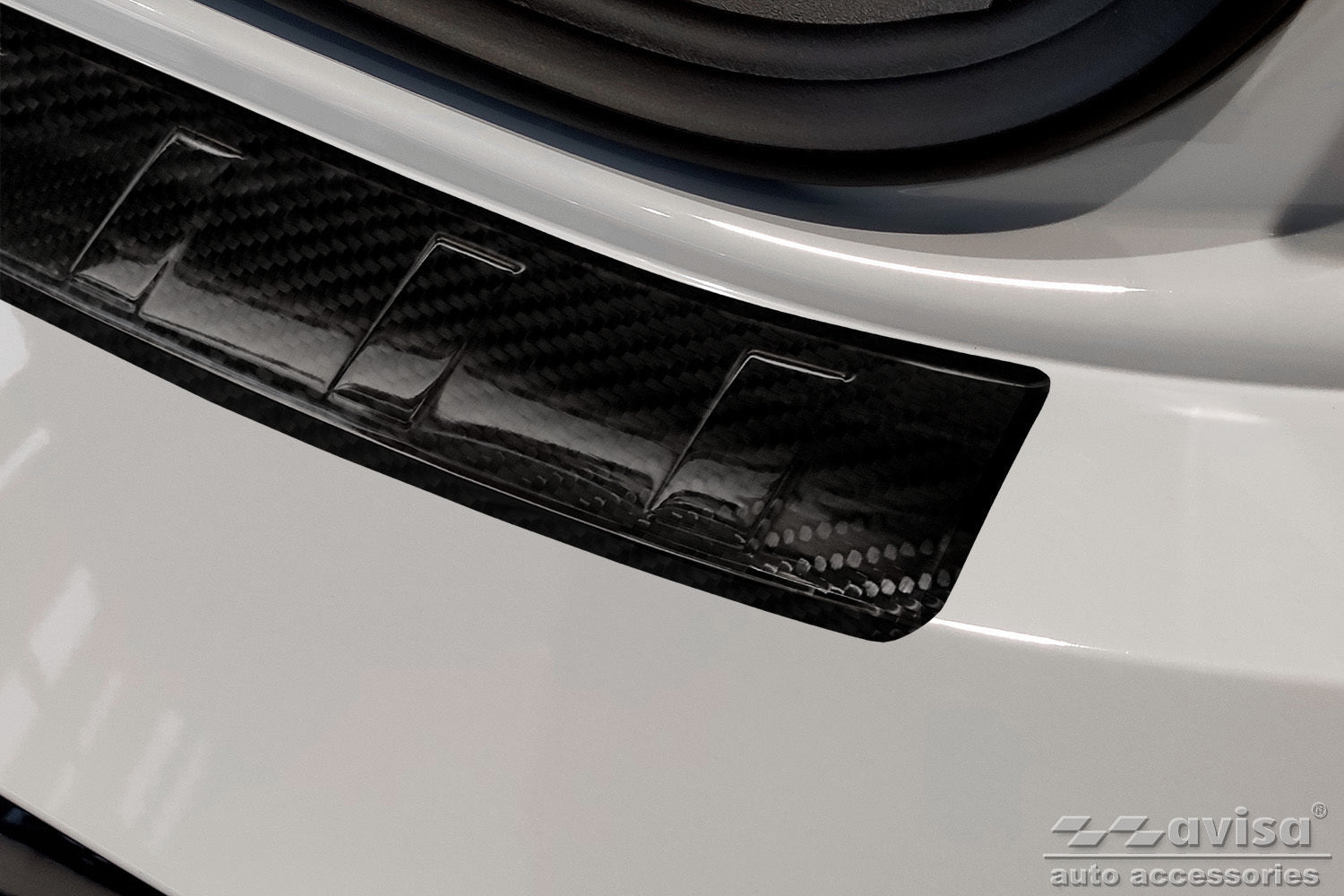 Boot sill protector, carbon - Smoothbev