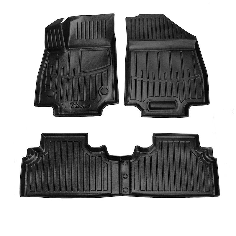Rubber floor mats